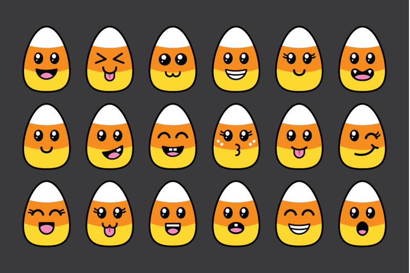 cute-halloween-candy-corn-clip-art-set