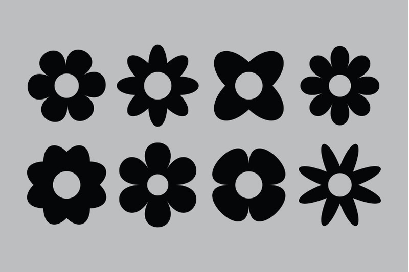 retro-flowers-clip-art-set