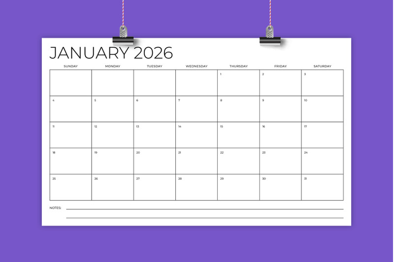 2026-8-5-x-14-inch-thin-sans-serif-calendar-template