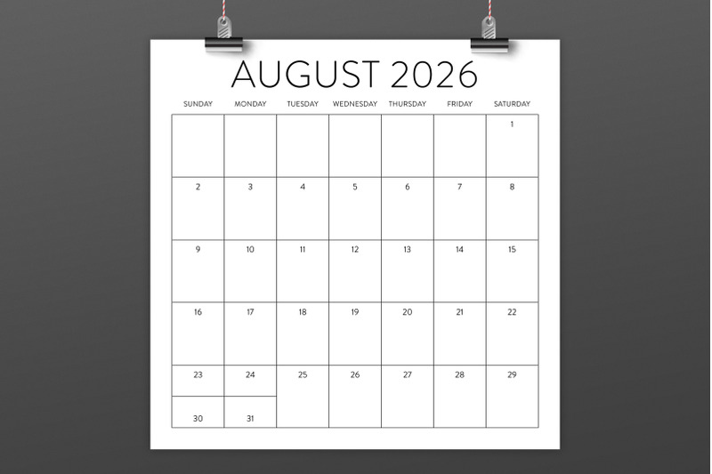 2026-square-12x12-inch-sans-serif-calendar-template