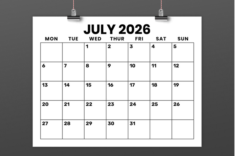 2026-8-5x11-large-no-mon-sun-calendar