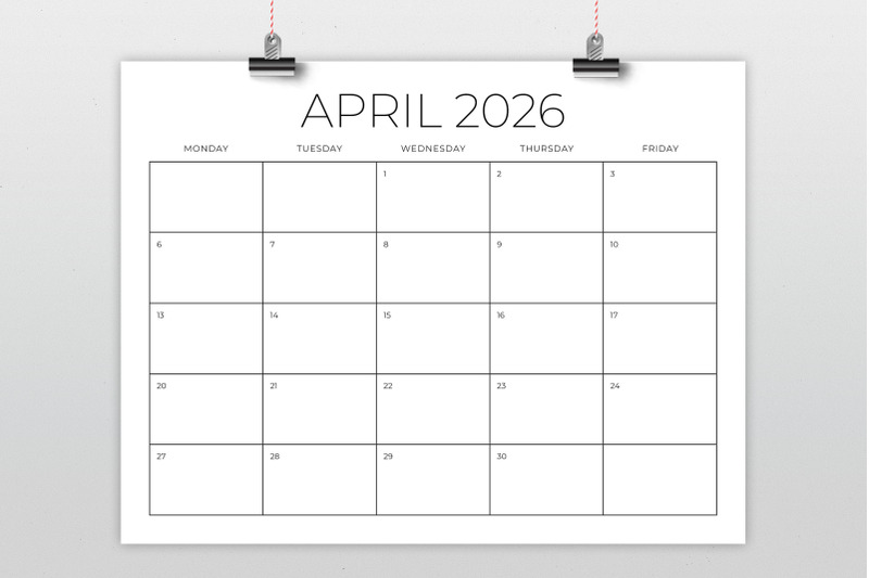 2026-8-5x11-mon-fri-calendar-template