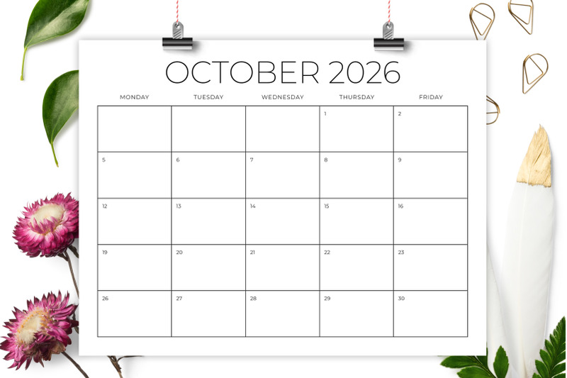 2026-8-5x11-mon-fri-calendar-template