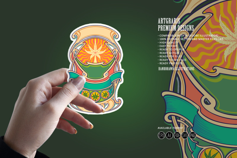 elegant-art-nouveau-design-featuring-floral-borders