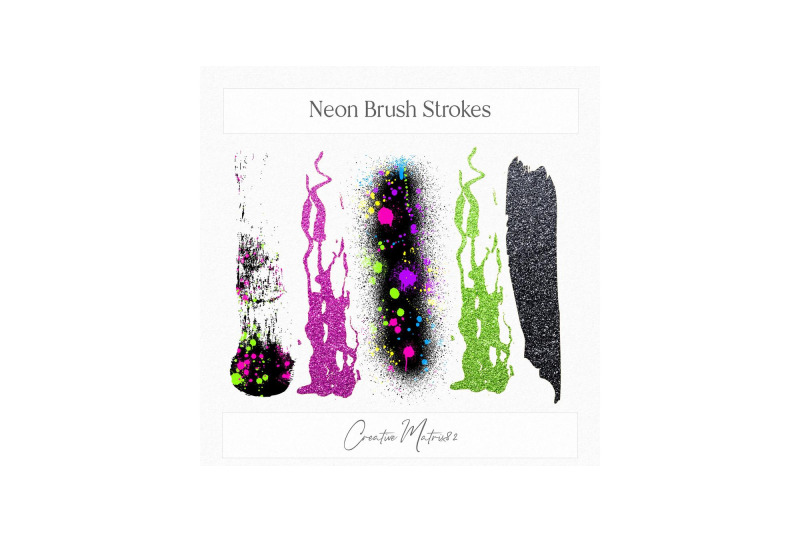 neon-brush-strokes-clipart-png-colorful-paint-splatters-clip-art