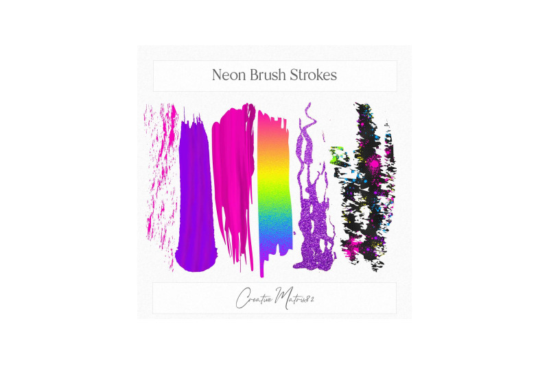 neon-brush-strokes-clipart-png-colorful-paint-splatters-clip-art