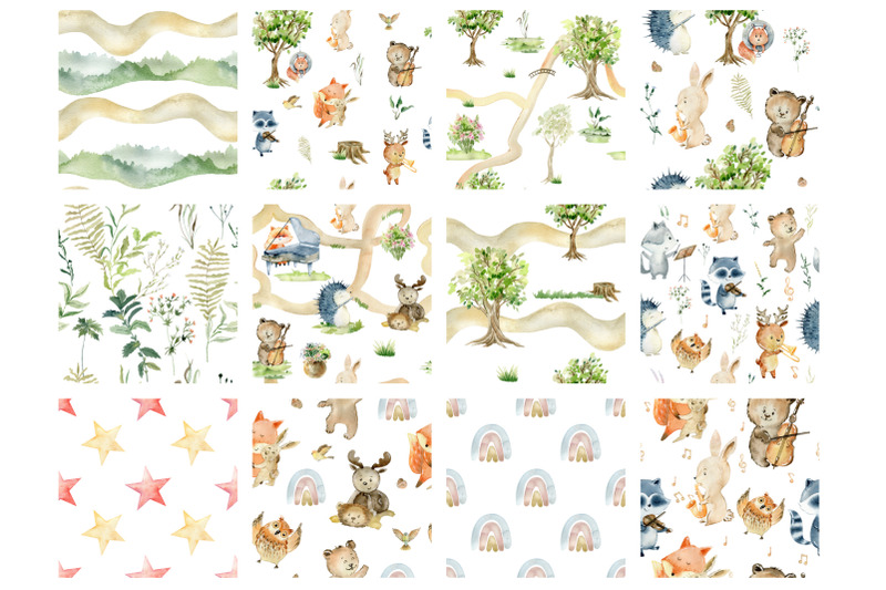 watercolor-forest-animals-clipart
