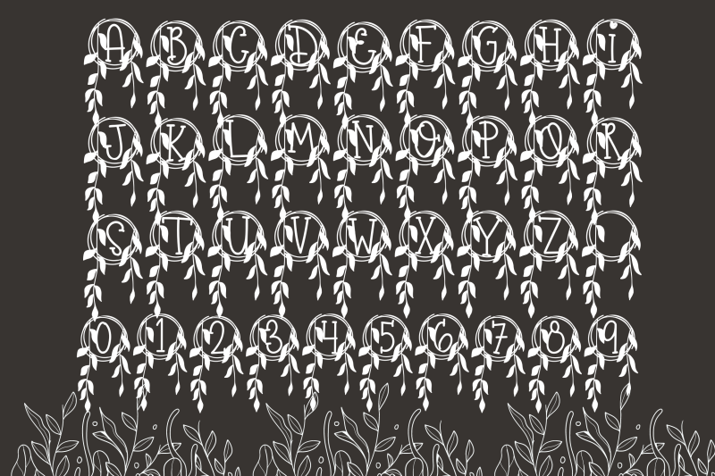 willow-vine-monogram
