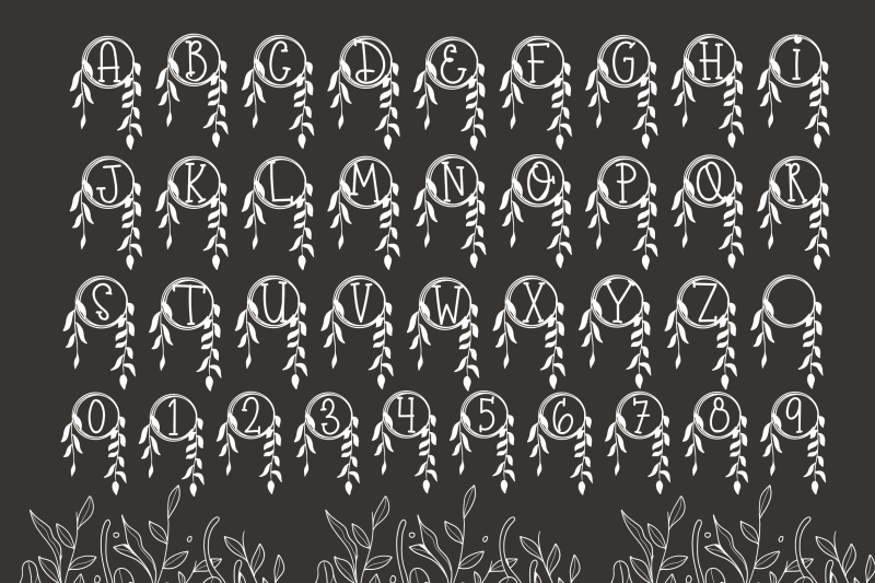 leaf-drop-monogram