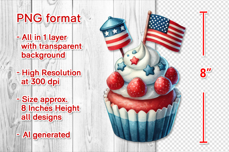 35-patriotic-watercolor-cupcake-set