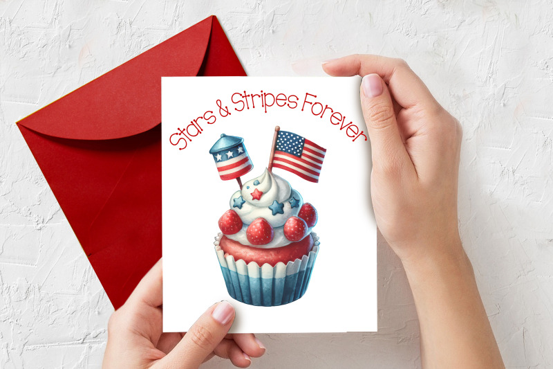 35-patriotic-watercolor-cupcake-set