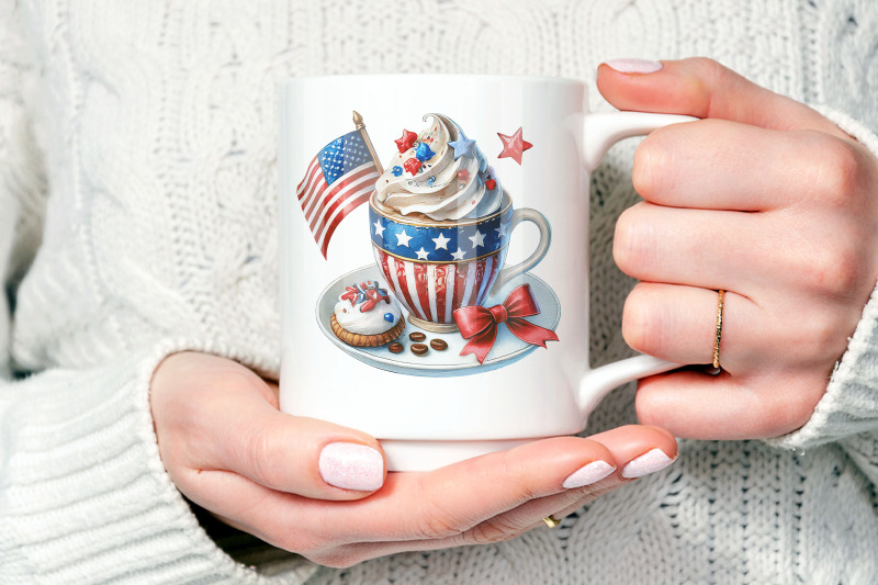 watercolor-4th-of-july-coffee-cups