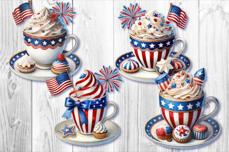 watercolor-4th-of-july-coffee-cups