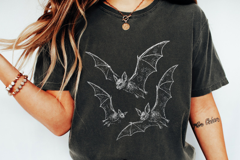 vintage-bats-png-clipart-for-gothic-halloween-decor-bat-drawing-png-d