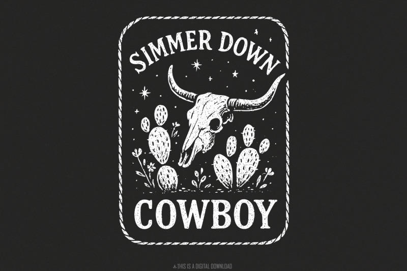 simmer-down-cowboy-png-western-skull-png-boho-cactus-sublimation-ru