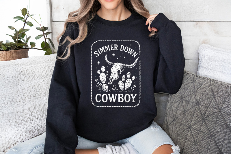 simmer-down-cowboy-png-western-skull-png-boho-cactus-sublimation-ru