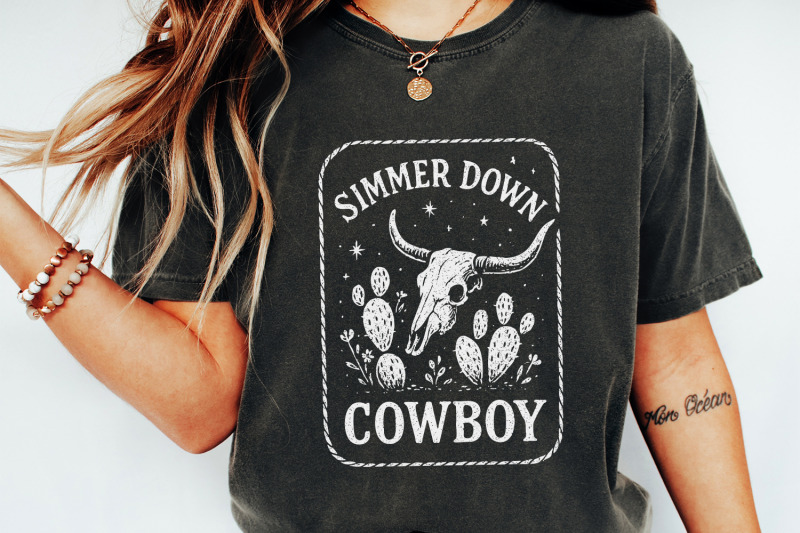 simmer-down-cowboy-png-western-skull-png-boho-cactus-sublimation-ru