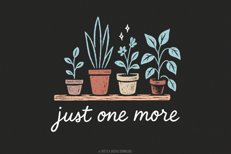 just-one-more-plant-lover-png-pastel-house-plant-clipart-boho-shelf