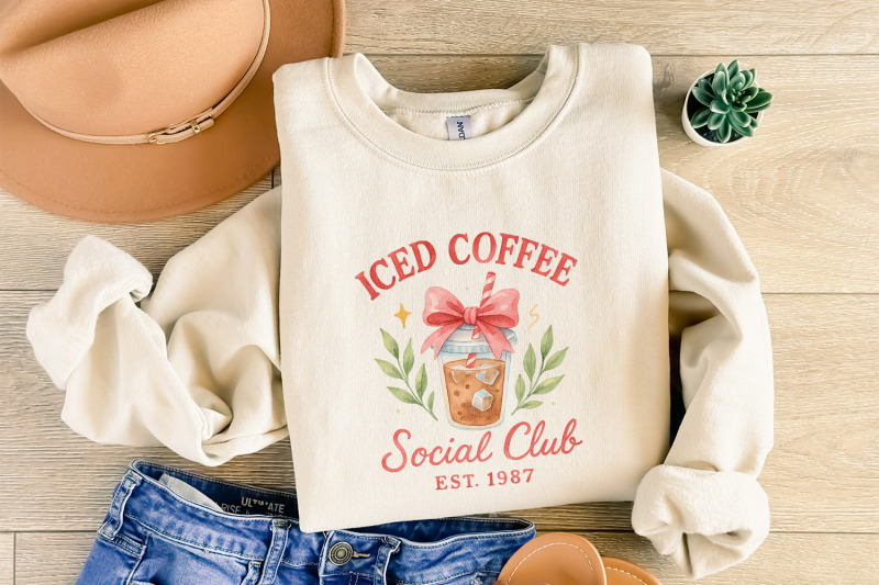 iced-coffee-social-club-png-cute-coffee-drink-digital-art-gift-for-c