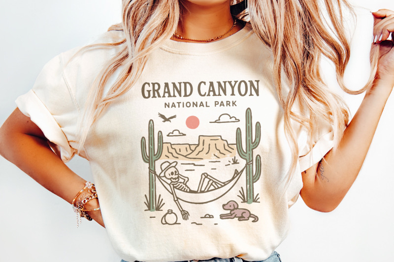 grand-canyon-national-park-png-skeleton-hammock-desert-png-vintage-w