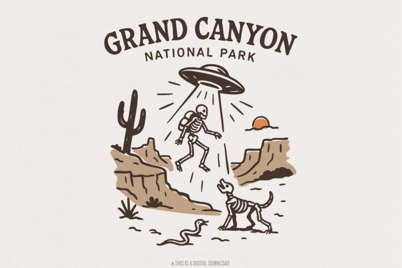 grand-canyon-national-park-ufo-skeleton-png-t-shirt-alien-abduction-d