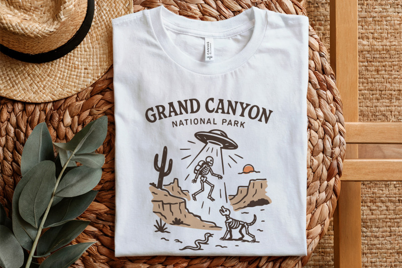 grand-canyon-national-park-ufo-skeleton-png-t-shirt-alien-abduction-d