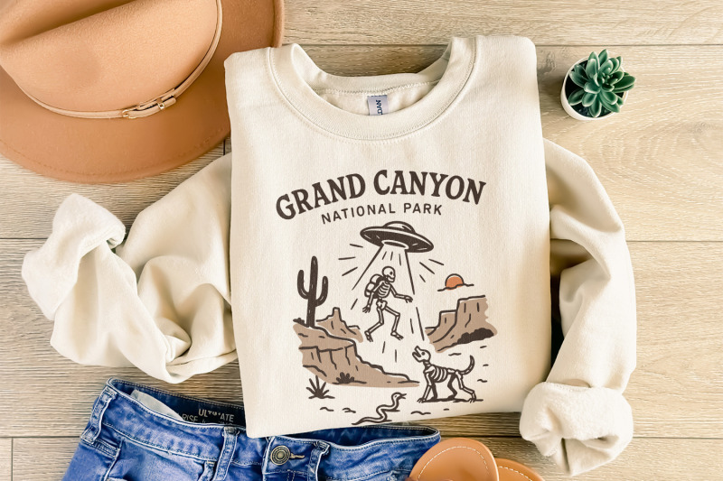 grand-canyon-national-park-ufo-skeleton-png-t-shirt-alien-abduction-d