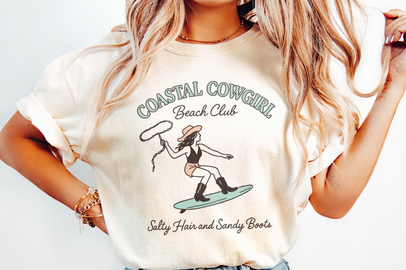coastal-cowgirl-beach-club-png-salty-hair-and-sandy-boots-retro-west