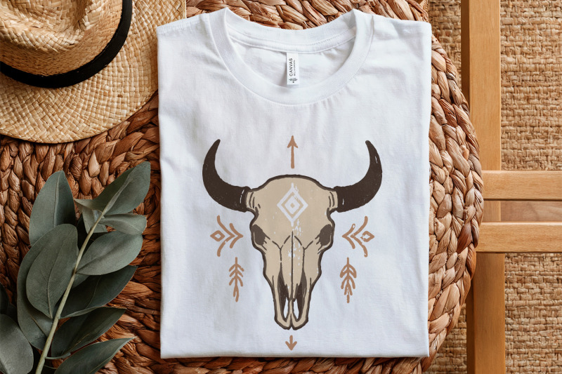 boho-bull-skull-png-western-skull-png-art-tribal-geometric-southwest