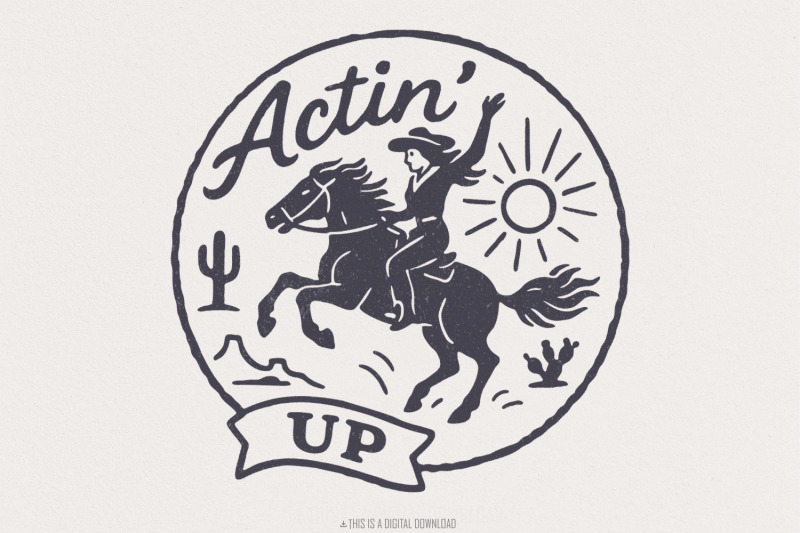 actin-039-up-png-cowgirl-horse-western-shirt-wild-west-rodeo-png-design