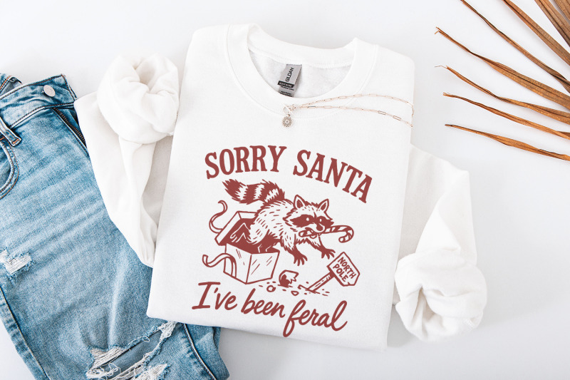 sorry-santa-i-039-ve-been-feral-png-christmas-raccoon-design-funny-holid