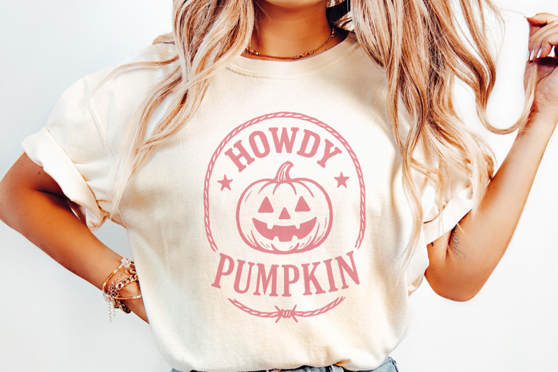 howdy-pumpkin-png-western-fall-png-retro-halloween-trendy-pumpkin-p