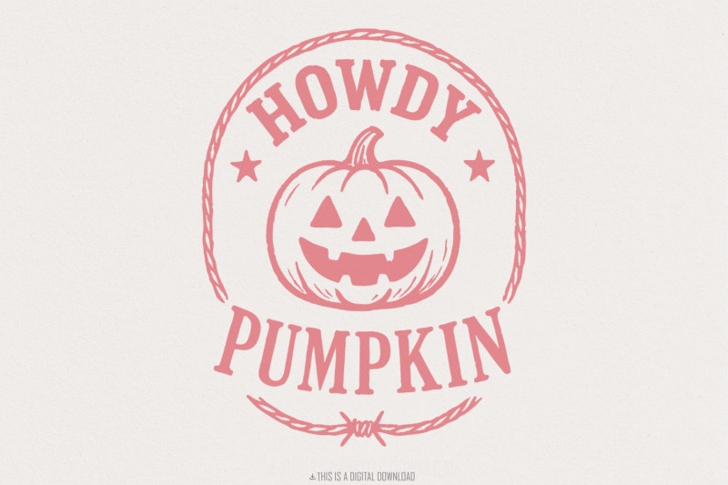 howdy-pumpkin-png-western-fall-png-retro-halloween-trendy-pumpkin-p
