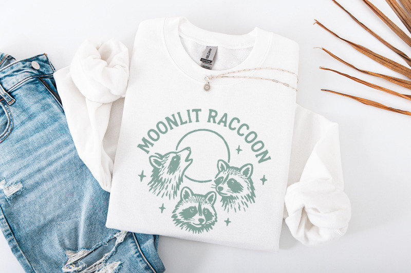 moonlit-raccoon-png-woodland-animals-clipart-raccoon-png-art-forest