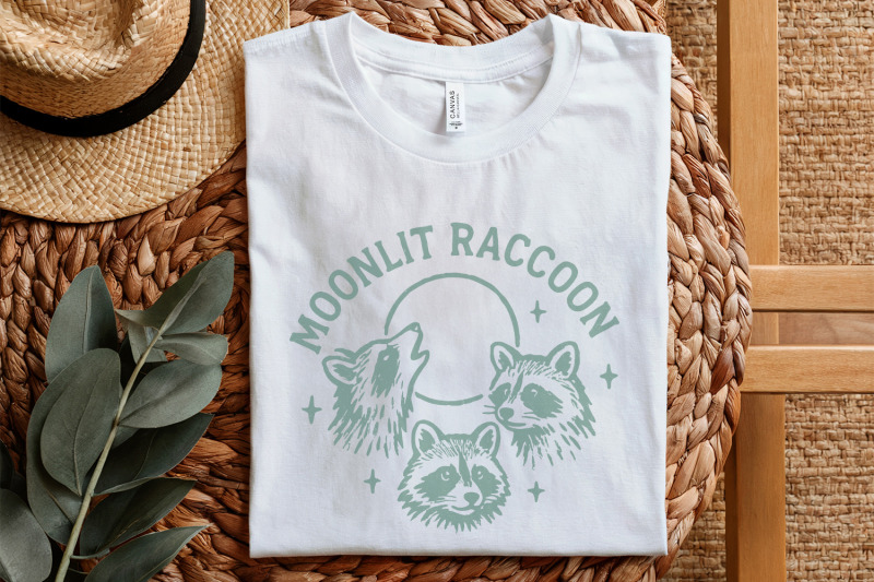 moonlit-raccoon-png-woodland-animals-clipart-raccoon-png-art-forest