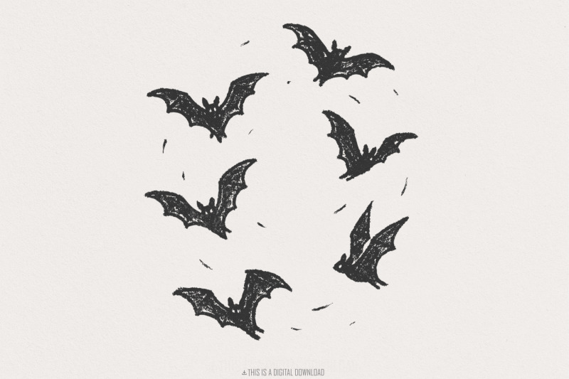 minimal-flying-bats-png-spooky-halloween-bat-clipart-gothic-bat-art