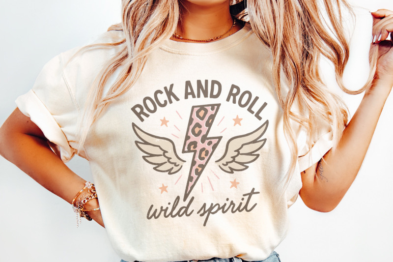 rock-and-roll-wild-spirit-png-retro-lightning-bolt-leopard-print-png