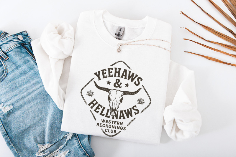 yeehaws-amp-hell-naws-png-western-reckonings-club-cowboy-skull-png-ro