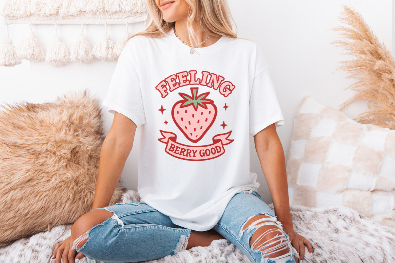 feeling-berry-good-png-retro-strawberry-digital-download-cute-summer