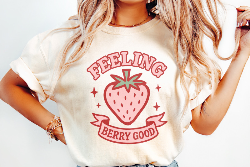 feeling-berry-good-png-retro-strawberry-digital-download-cute-summer