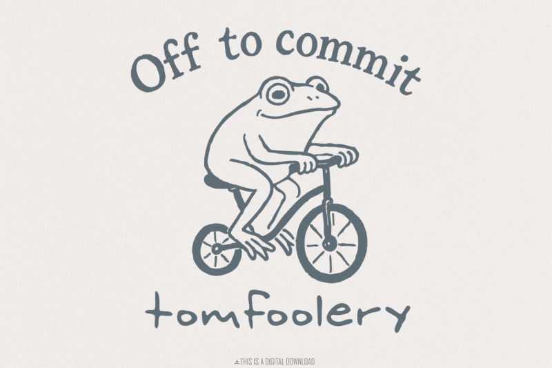 off-to-commit-tomfoolery-funny-frog-on-bicycle-whimsical-animal-humor