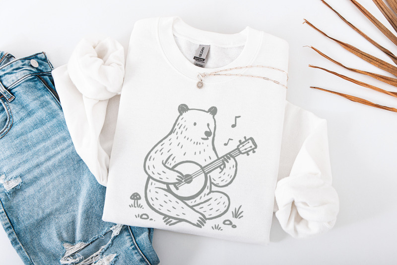 bear-playing-banjo-png-cute-animal-music-illustration-png-woodland-f
