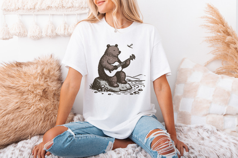 bear-with-guitar-png-guitarist-bear-unique-animal-playing-guitar-art