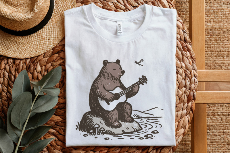 bear-with-guitar-png-guitarist-bear-unique-animal-playing-guitar-art