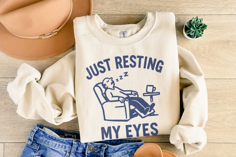 just-resting-my-eyes-png-funny-dad-digital-download-humorous-nap-tir