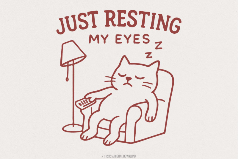 just-resting-my-eyes-cat-png-funny-cat-digital-download-sleeping-cat