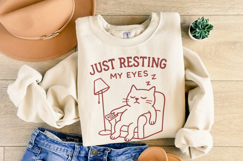 just-resting-my-eyes-cat-png-funny-cat-digital-download-sleeping-cat