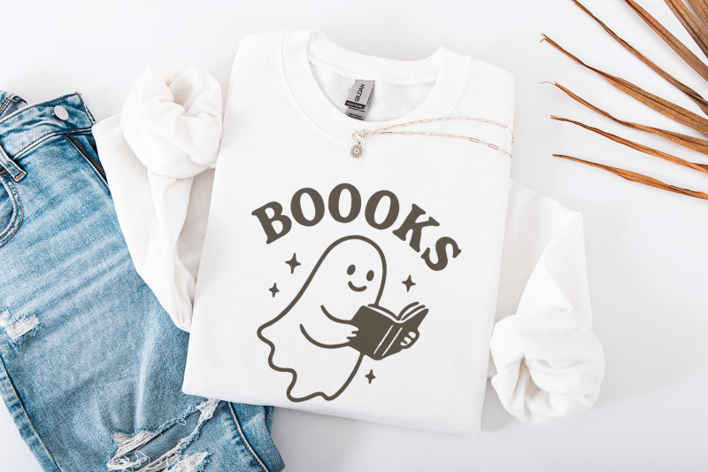 boooks-png-cute-reading-ghost-clipart-halloween-png-book-lover-gift