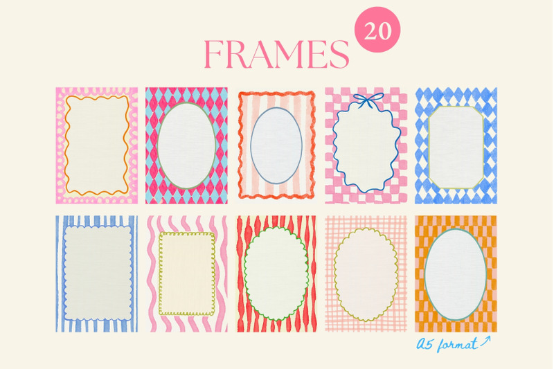 viva-la-vida-whimsical-frame-art-collection