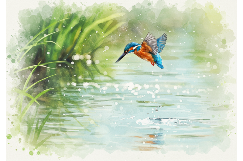 a-kingfisher
